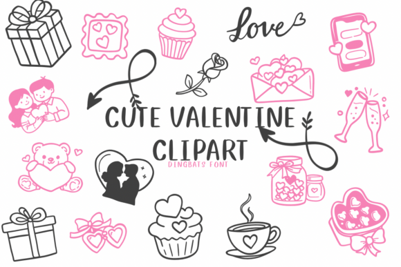 Download Cute Valentine Clipart - Premium Resources