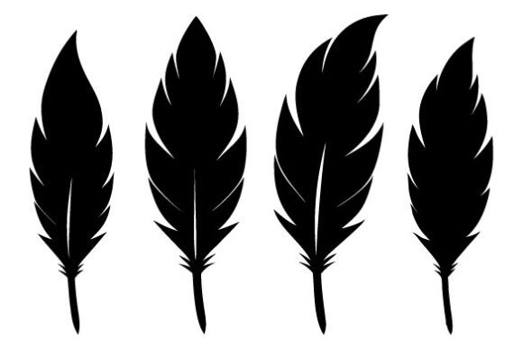 Download Quill Feather Svg Silhouette - Svg silhouette Collection
